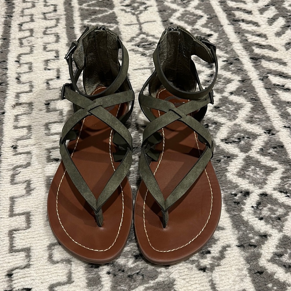 Olive green G by Guess Sandals